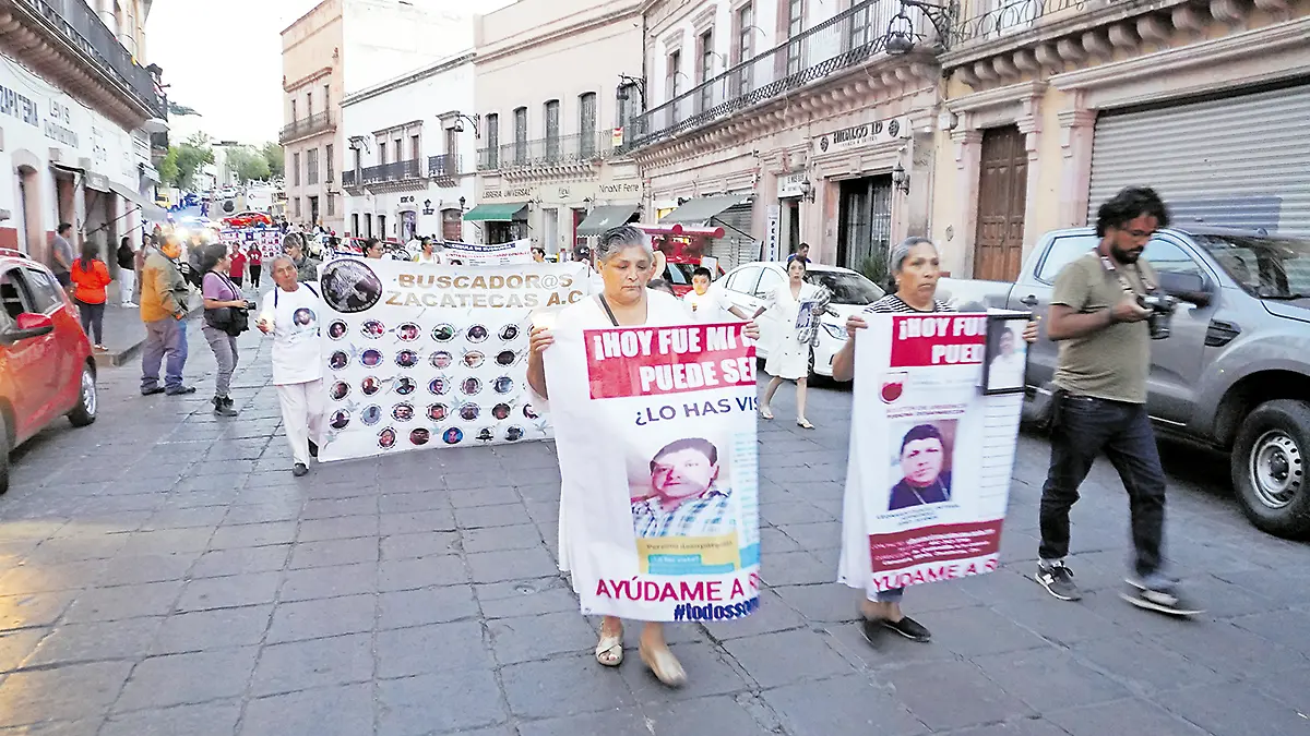Madres buscadoras en Zacatecas